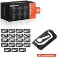 20Pcs Metal Window Reveal Moulding Clips for Chevy Pontiac 