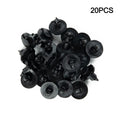 20 Pcs Plastic Rivet Fasteners for Nissan (Mud Flaps, Bumper, Fender)