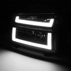 LED DRL Headlight Bumper Lamps for Colorado Canyon (2004–2012)