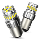 2X 1157 LED Turn Signal Brake Reverse Parking Light Bulb for US Vehicles (6500K)