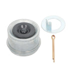 Galvanized Trailer Hub Kit for 2000lb 5 Lug (Pre Greased, 1.5 Inch)