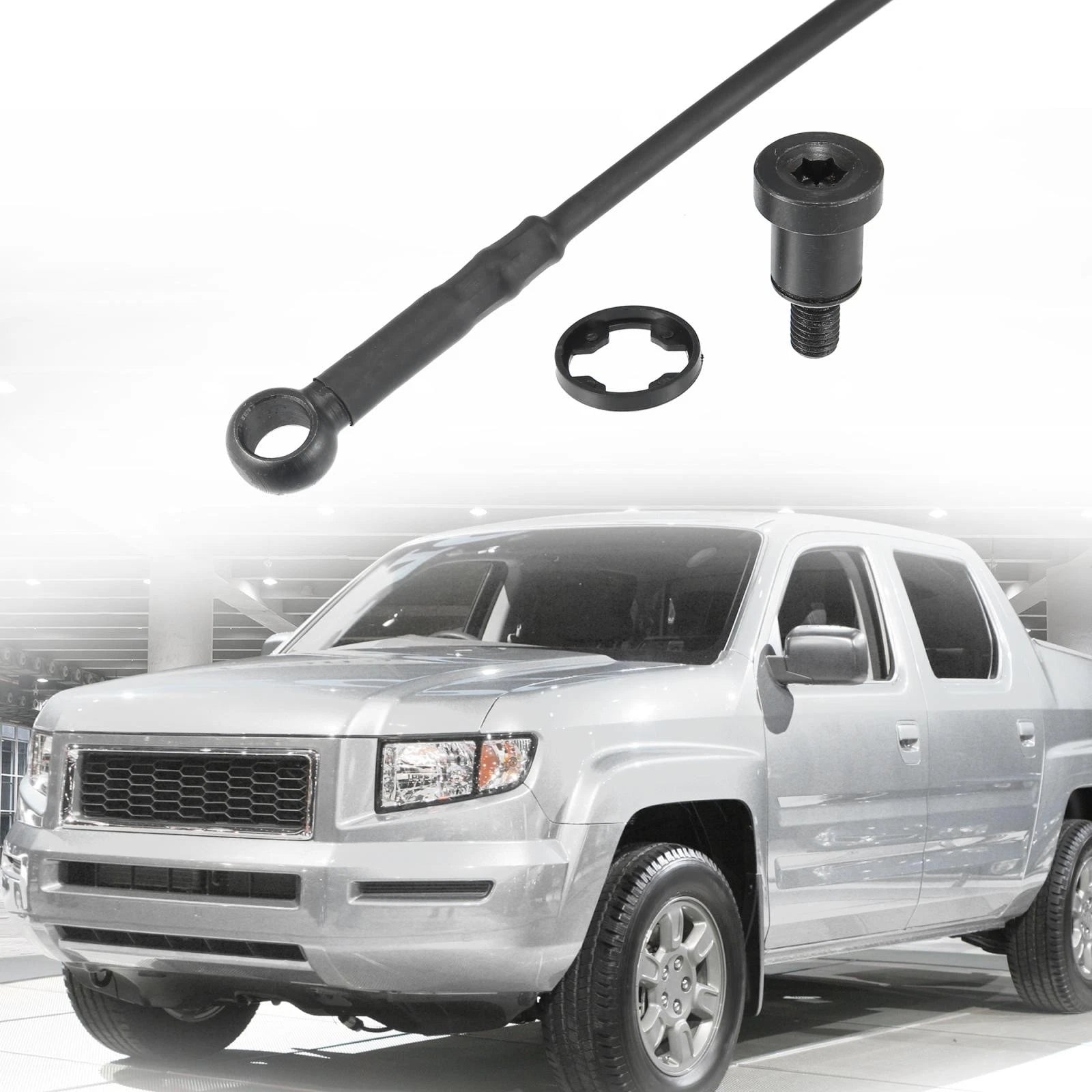 Set of 2 Rear Tailgate Cable Supports with Bolts for Honda Ridgeline (2006–2014)