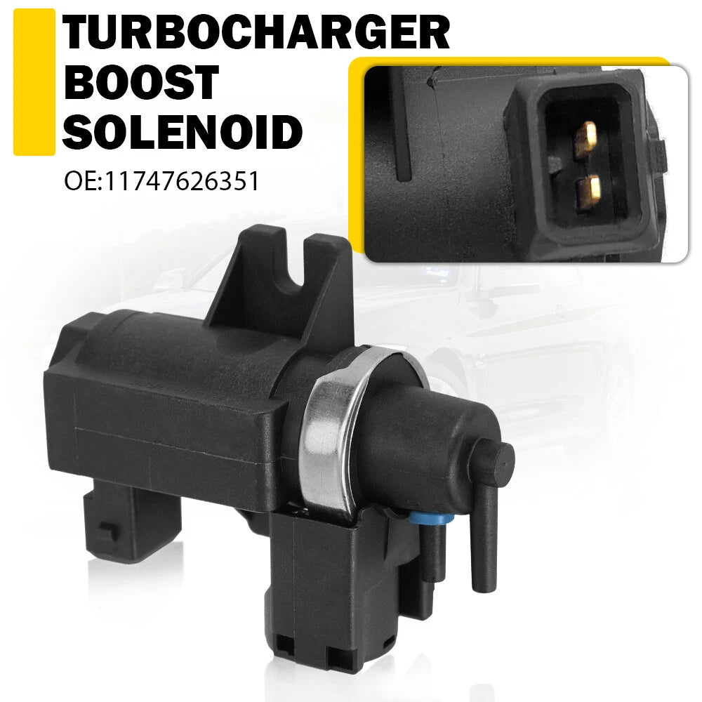 Turbo Charger Boost Solenoid Valve for BMW 320i 328i 335i 428i X5 (2012–2015) OE 11747626351