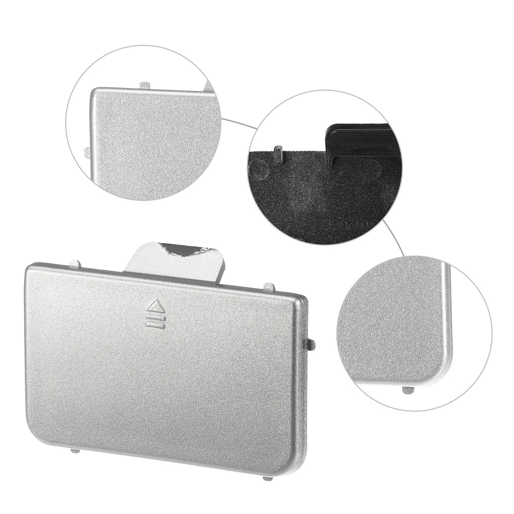 Tow Hook Eye Hole Cover for Mercedes-Benz C-Class (2015–2021) Silver Tone