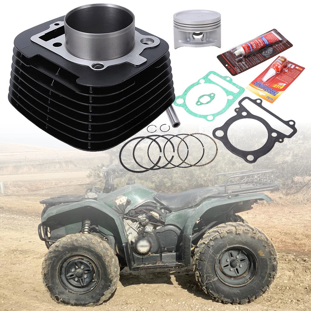 Top End Kit with Cylinder Piston Gasket for Yamaha Warrior 350 YFM350 (1987–2004)