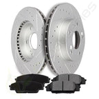 Front Brake Rotors and Ceramic Pads for Acura RSX (2003–2006)
