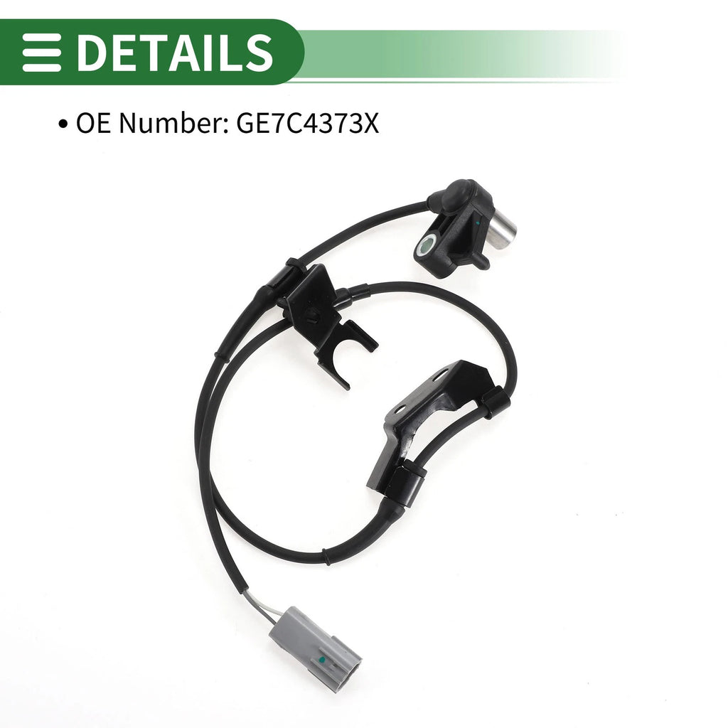 ABS Wheel Speed Sensor GE7C4373X for Mazda Protege (2001–2003)