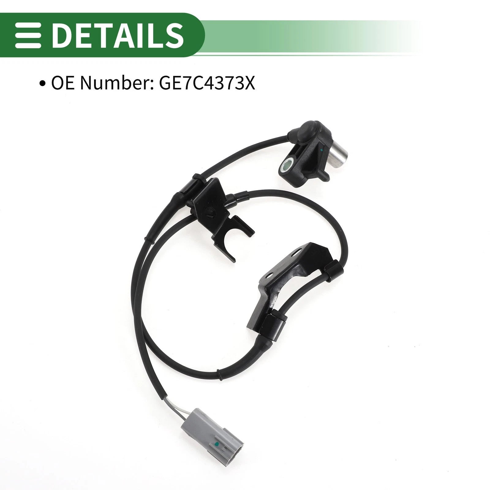 ABS Wheel Speed Sensor GE7C4373X for Mazda Protege (2001–2003)
