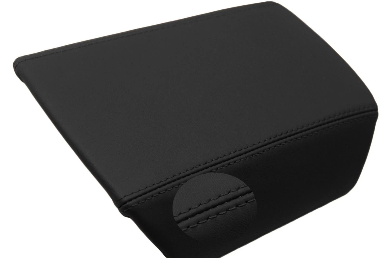 Center Console Armrest Cover for Chevrolet Camaro (2010–2015) Black Leather
