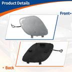 Tow Hook Cover for Mercedes-Benz C43 (2017–2020) No.A2058850024 Dark Silver