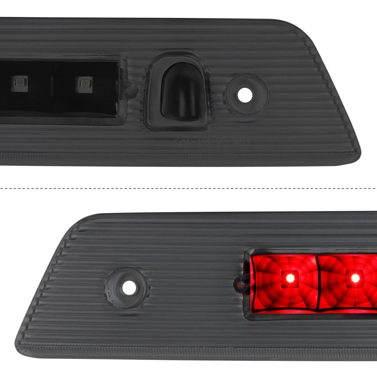 Set of 2 Polished Side Step Pads for Hyundai Santa Fe (2019–2023)