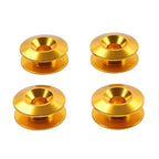 4PCS Yellow Quick Release Bumper Holder Clips for Trunk Hatch Lid