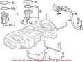 Genuine OEM Fuel Filler Hose for Chrysler 300 (2005–2010) 68064408AC