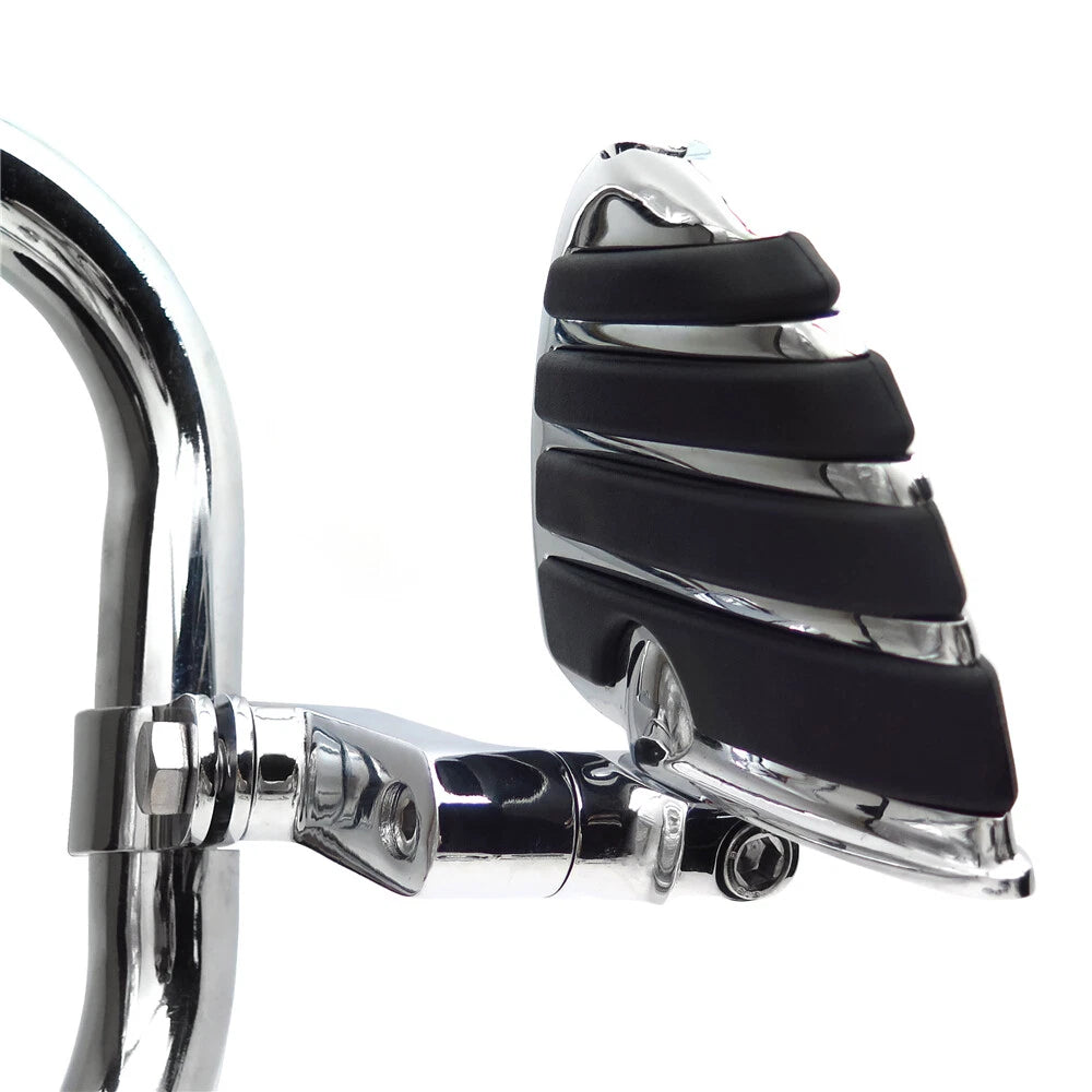 Mini Wing Highway FootPeg Set of 2 for Kawasaki Vulcan VN400 VN800 (1996–2009)