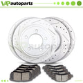 Brake Pads and Rotors Set for Dodge Avenger, Chrysler Sebring (2008–2014)