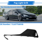 Front Left Fog Light Grill No. 71107TVAF00 for Honda Accord (2021–2022)