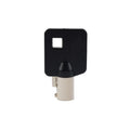 Black Uncut Blade Blank Ignition Key for Harley Touring Dyna Softail