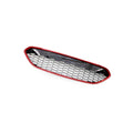 Front Grille Mesh Insert for Ford Fiesta (2013–2016) Red Honeycomb