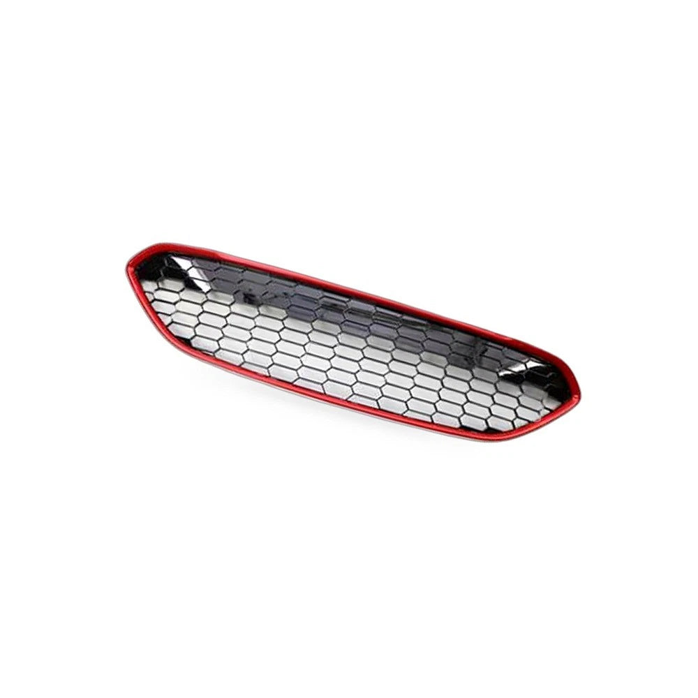 Front Grille Mesh Insert for Ford Fiesta (2013–2016) Red Honeycomb