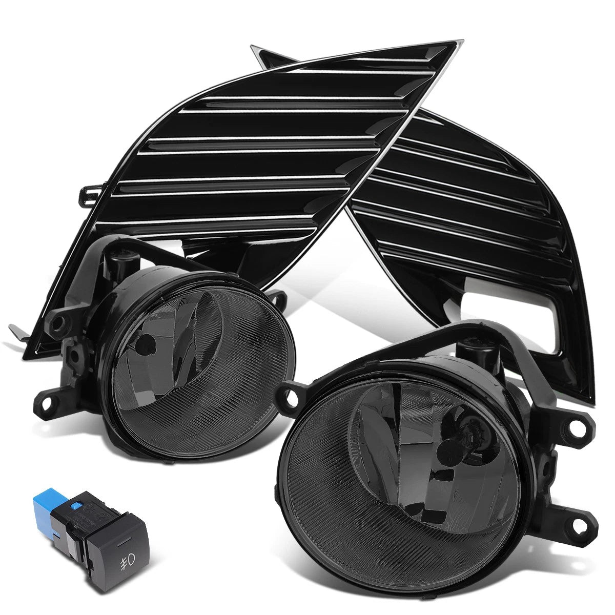 Fog Lights with Bezel & Switch for Toyota Camry SE XSE (2018–2020)