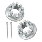 Rear Axle Nuts for Honda Rancher 350 400 420 Foreman 400 450 500 520 Recon 250 (2000–2023)