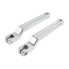 Chrome Heel & Toe Gear Shift Levers for Harley Softail Touring Trike (2010–2023)
