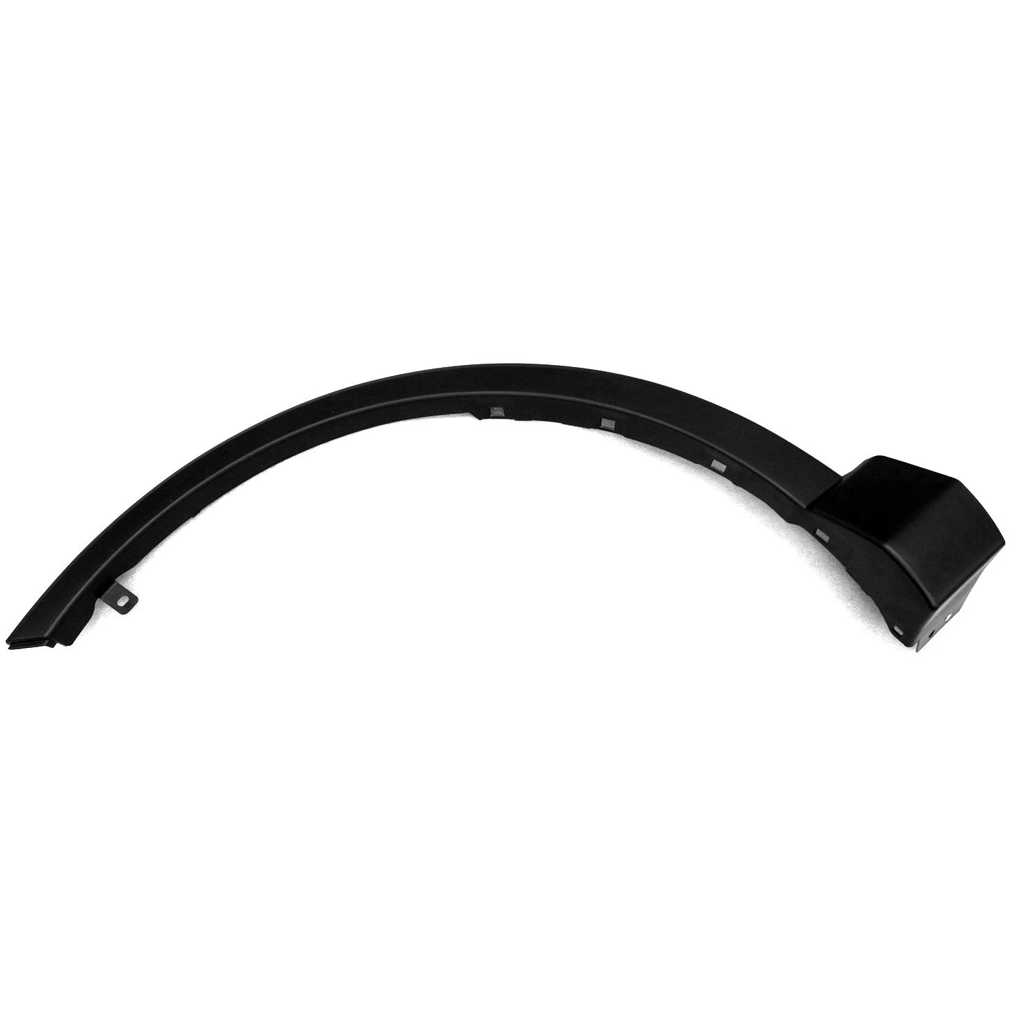 Replacement Black Matte Polypropylene/Rubber Front Driver Side Wheel Arch Trim