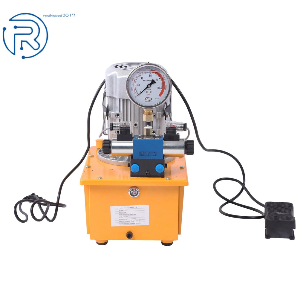 Electric Hydraulic Pump for Various Applications (10000 PSI, 750W)