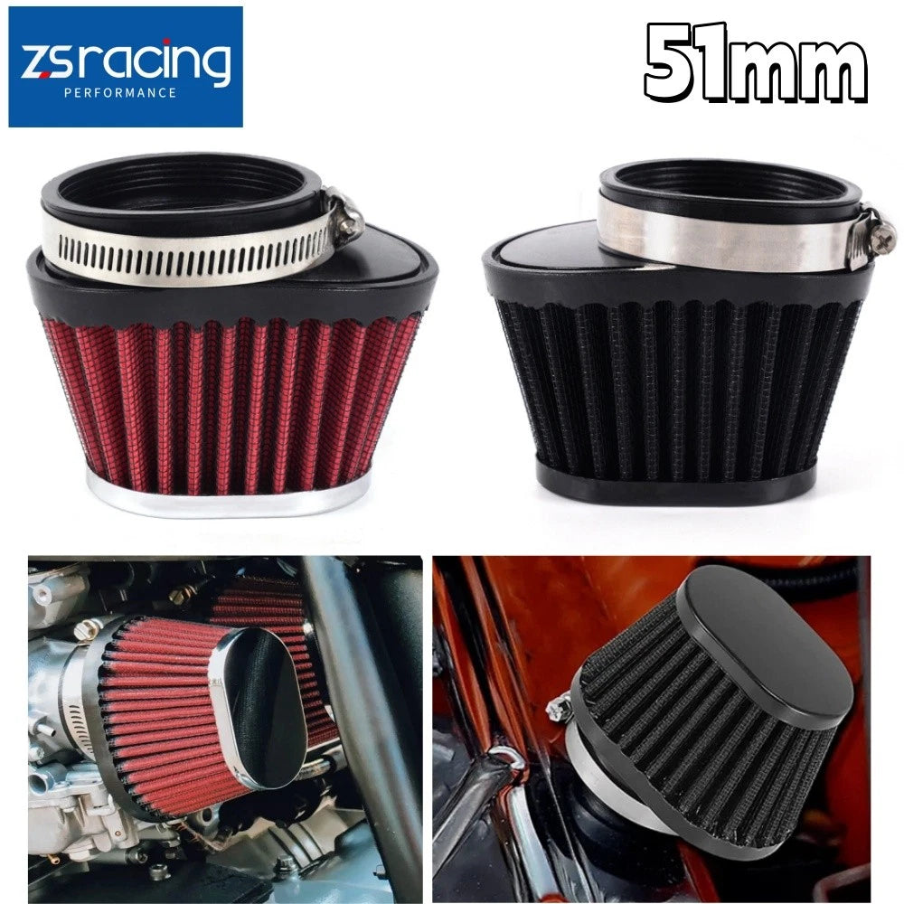 High Flow Air Filter for Motocross Scooter (51mm)
