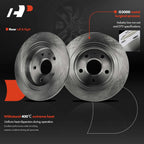Rear Disc Brake Rotors for Chevy Malibu (2013–2015) Buick LaCrosse (2012–2016)