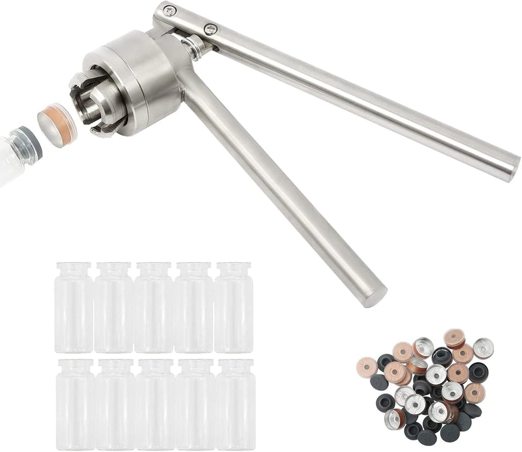 20 mm Vial Crimper Manual Sealer for Bottles (Compatible with )