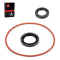 Rear Brake Panel Dust Seal O-Ring Kit for Yamaha Bruin 250 350