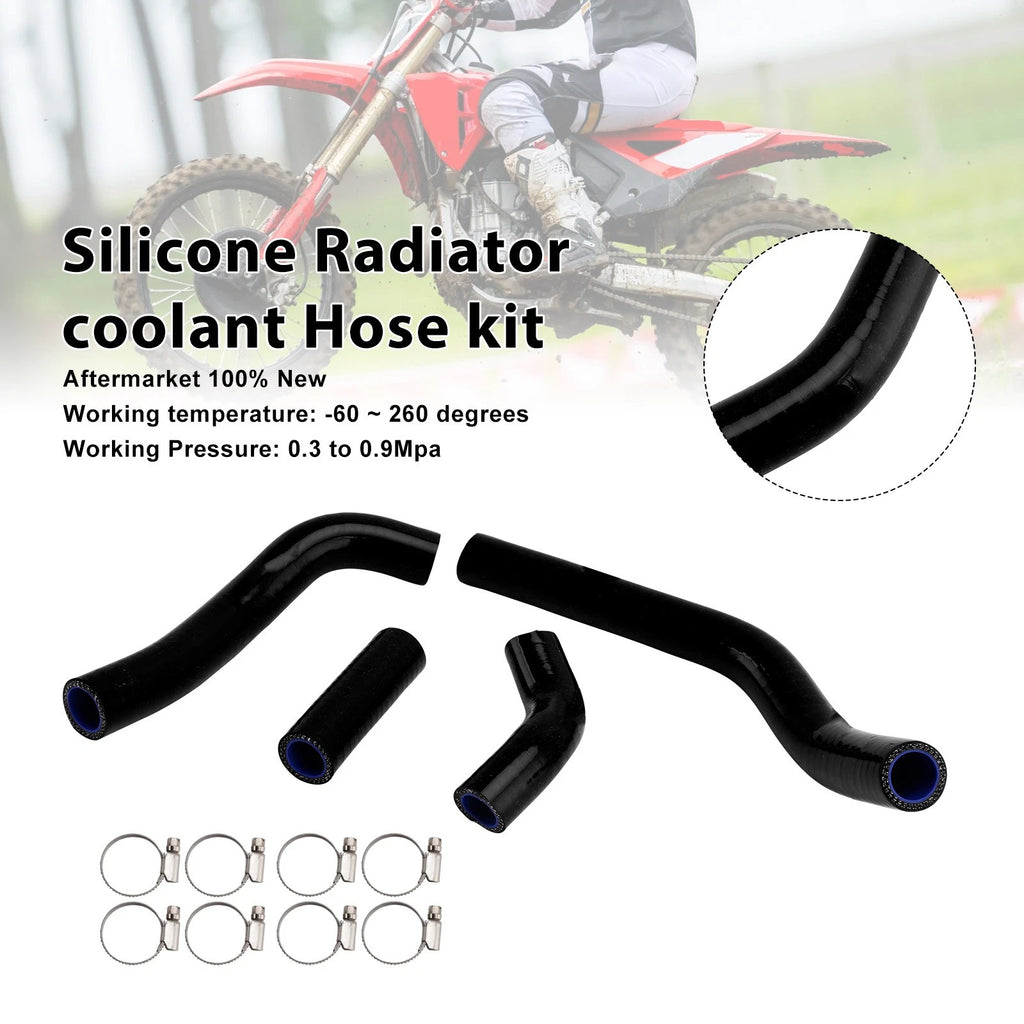 Silicone Radiator Coolant Hose Kit for Honda CRF450R RX (2021–2025)