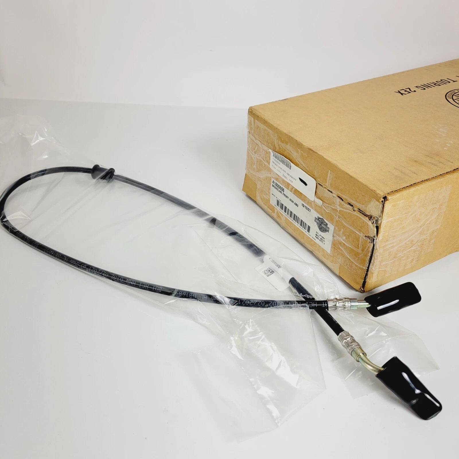 Front Brake Line for Harley Softail Street Bob FXBB (2018–2022) Stainless 41800606
