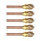 5pcs HVAC service valve stem core for refrigeration check nozzle