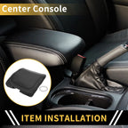 Center Console Armrest Cover for Dodge Ram (Microfiber Leather)