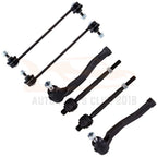 Set of 6 Front Sway Bars Inner Outer Tie Rods for Suzuki Swift (2004–2009)