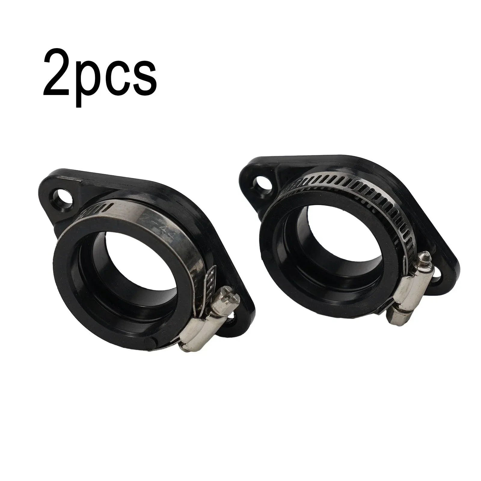 Manifold Boot / 28mm 30mm 2x / ATV Adapter Black Carb Flange for ATV Intake