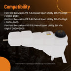 Coolant Overflow Bottle for Ford Excursion F-250 F-350 (2000–2005) 6C358A080AC