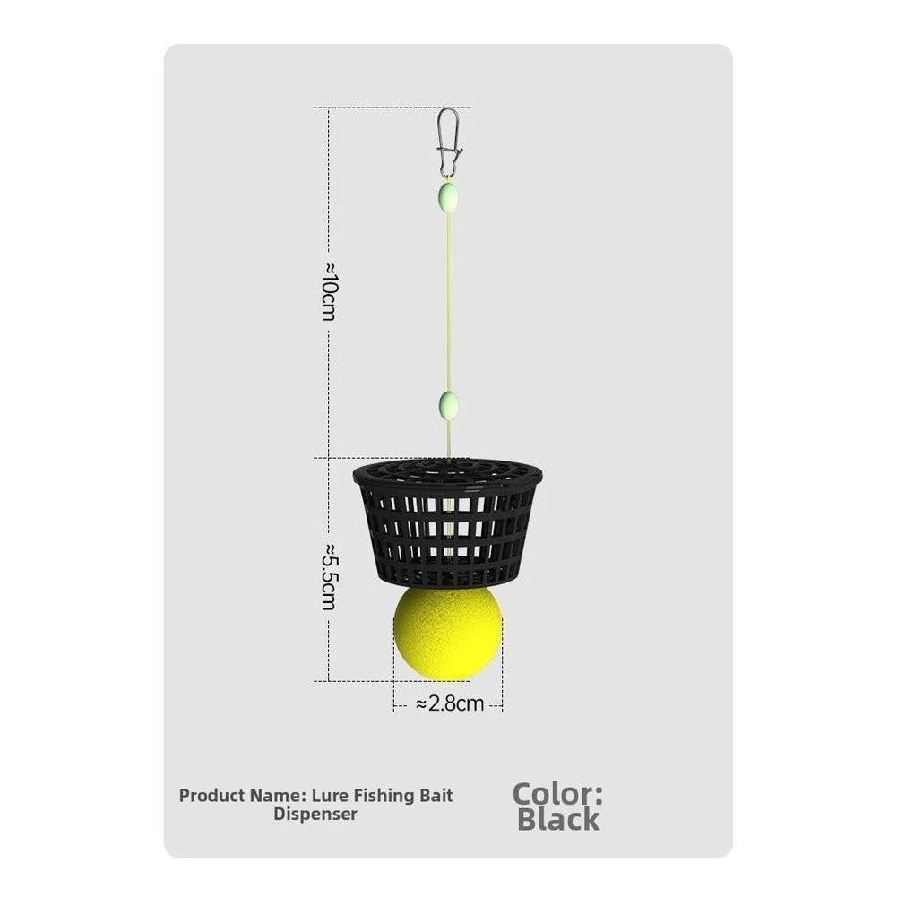 Lightweight Floating Bait Release Tool for Long Distance Fishing Casting