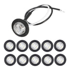 Set of 10 LED Side Marker Lights for Lorry (12V)