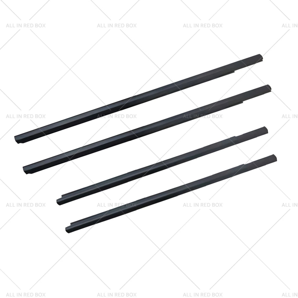 4X Outer Door Window Rubber Seals for Ford Ranger PX XLT (2012–2021)
