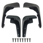 Set of 4 Mud Flaps for Nissan NV200 (2010–2019)