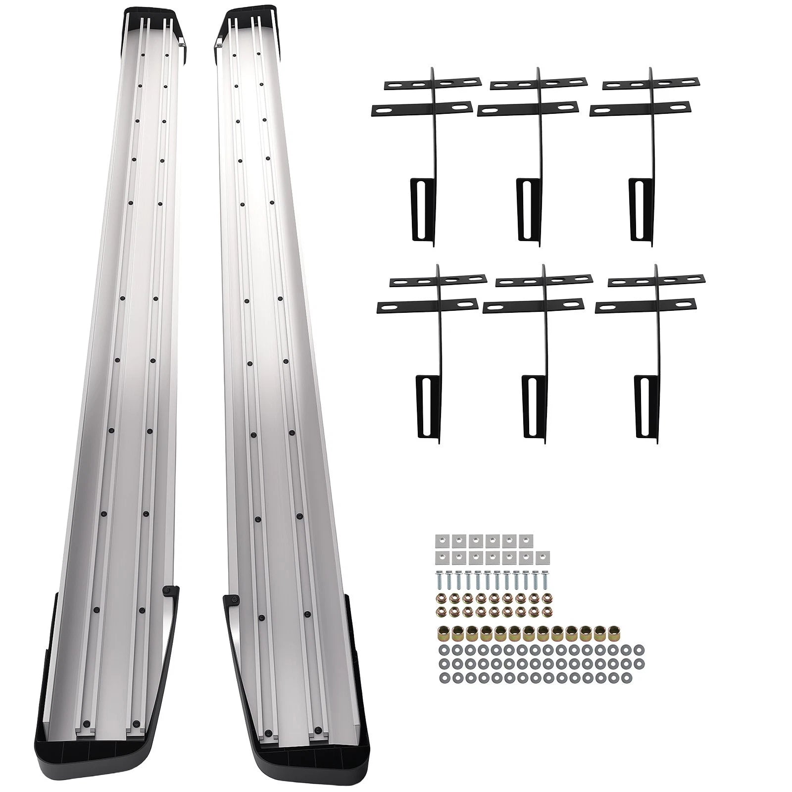 Aluminum Running Board for Dodge Ram 1500 Crew Cab (2009–2018) 6.5" Step