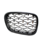 Honeycombe Mesh Front Bumper Grille for BMW E39 5-Series (1999-2003)