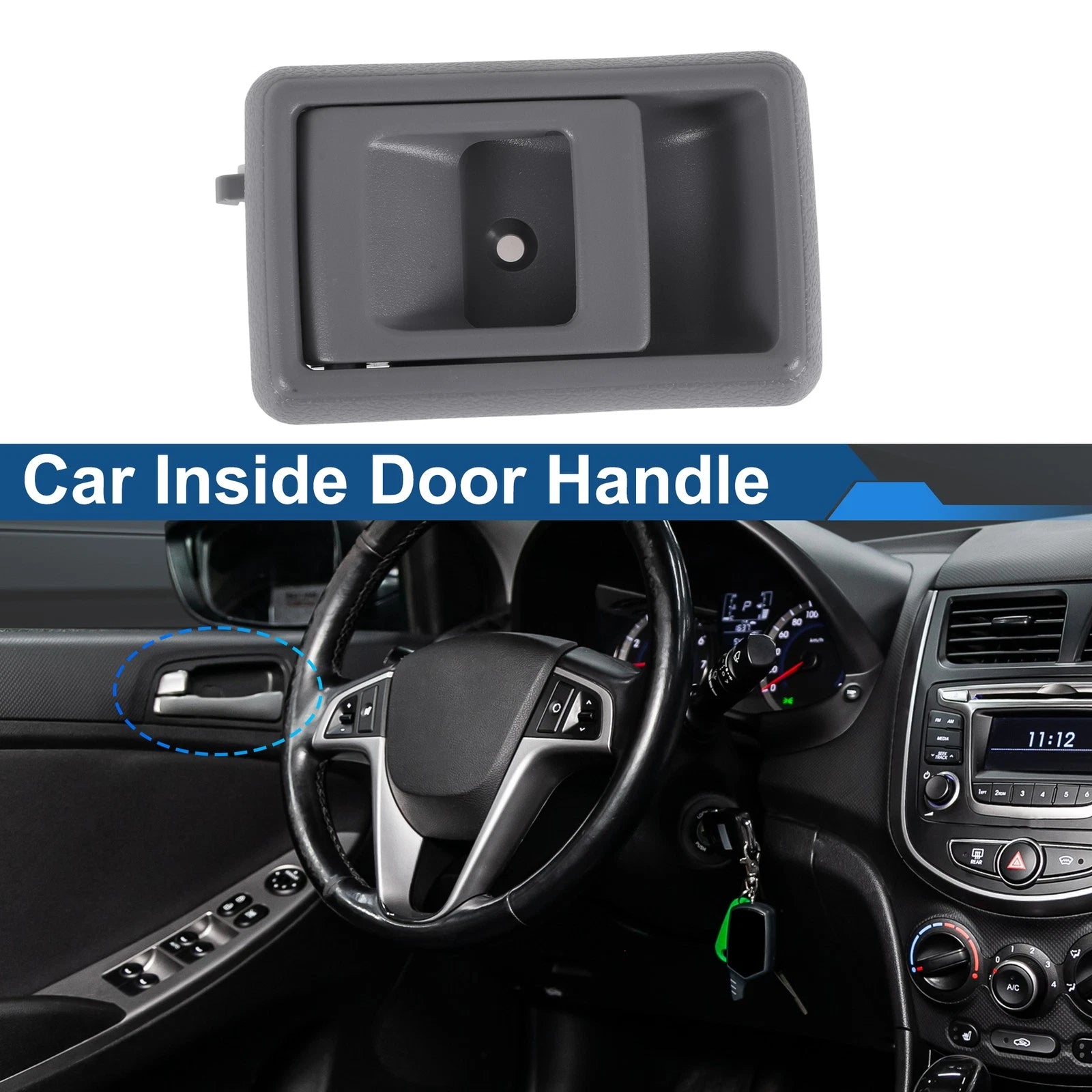Front Passenger Side Interior Door Handle for Toyota 4Runner (1989–1995) No. 6920504010