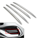 Front Bumper Splitter Fins for Benz C-Class W206 (2022–2023) - Silver