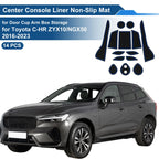 14 Pcs Non-Slip Mat for Toyota C-HR ZYX10/NGX50 (2016–2023) PVC Blue