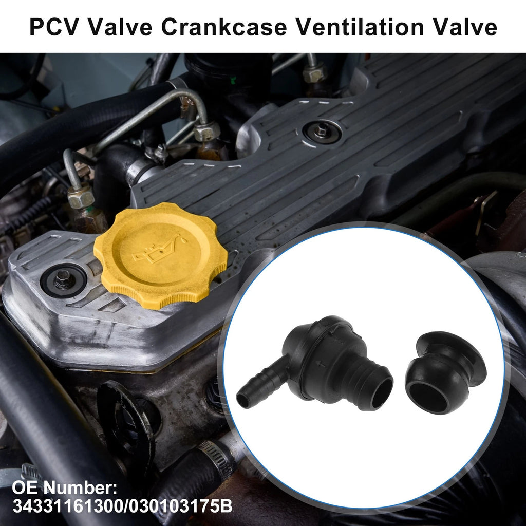 Set of 1 PCV Valve 34331161300/030103175B for BMW M3 (2001–2006)