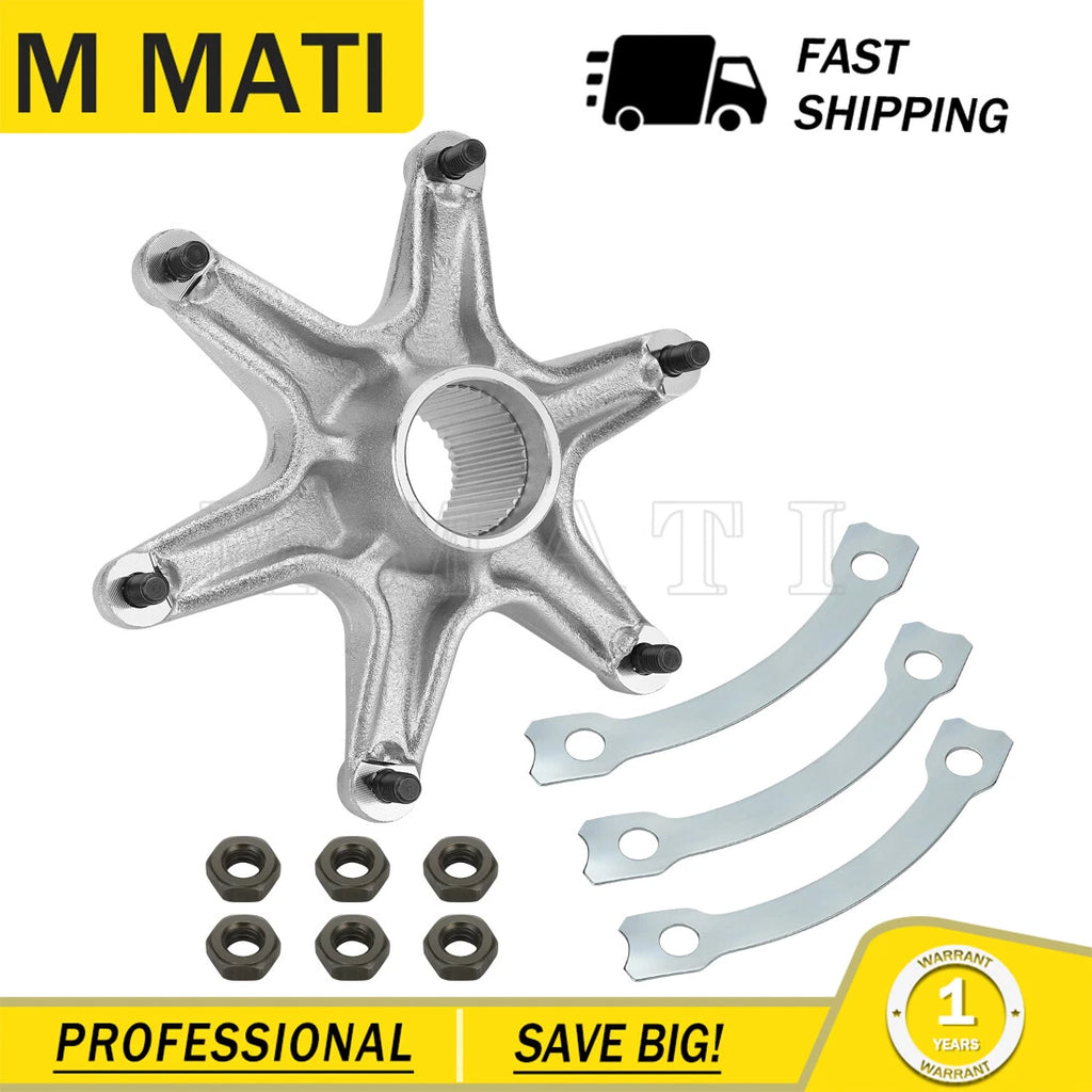 Rear Wheel Sprocket Axle Collar w/Bolts Washers for Yamaha Raptor 660R (2001–2005)